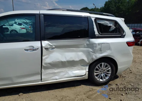 2015 Toyota Sienna Xle Premium 8 Passenger from USA, damaged, VIN 5TDYK3DC4FS585738